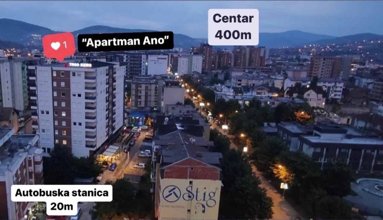 Apartman Ano Lux نوفي بازار المظهر الخارجي الصورة